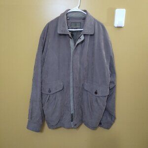 VTG 90s Rainforest Khaki Green Heavy Weight Winter Coat XLT Removable Insulation